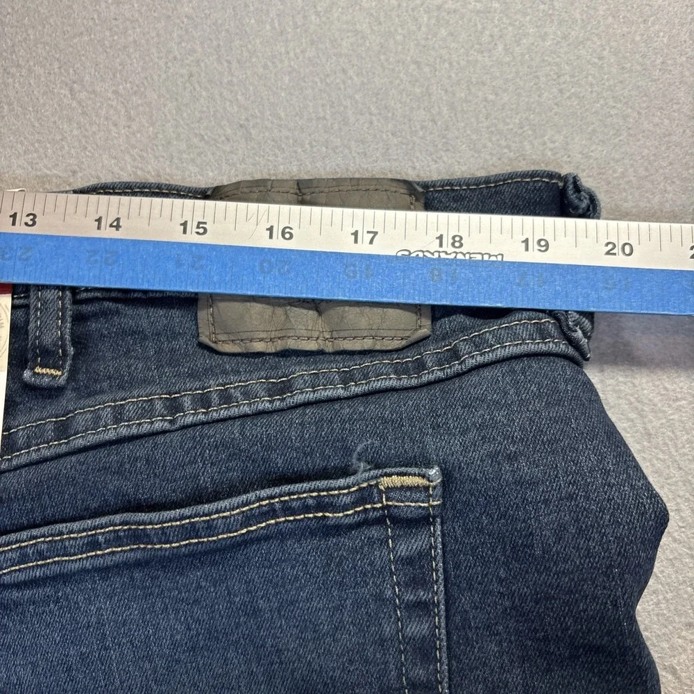 Wrangler‎ Authentics Jeans Mens 38x32 Blue Straight Leg Denim 10ZM200MB NWT
